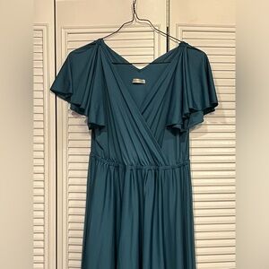 Floor length summer dress size XL stretchy